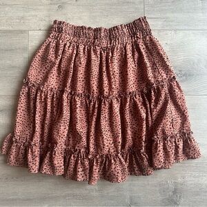 EUC Vestique printed mini skirt - size medium